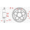 Couronne acier AFAM 39 dents pas 525 type 50800 Ducati 796 Hypermotard