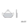 Plaquettes de frein organique BREMBO 07SU0904