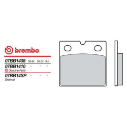 Plaquettes de frein moto sinter Brembo 07BB14SP