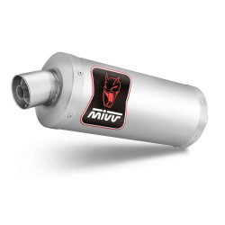 Mivv DAKAR Inox approved muffler (HU.002.LEKX) Husqvarna Norden 901