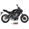 Ligne complète Mivv GP PRO Inox noir (Y.065.LXBP) MT-07 21-