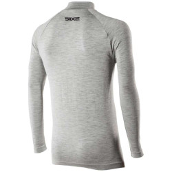 Maillot thermique moto SIXS TS3 MERINOS GRAY 2