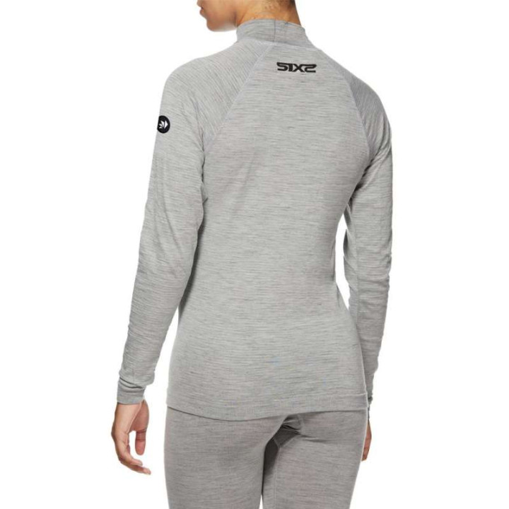 Maillot thermique moto SIXS TS3 MERINOS GRAY