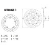 Rear brake disc Brembo Series Oro 68B407L0 Yamaha MT-07 MT-09