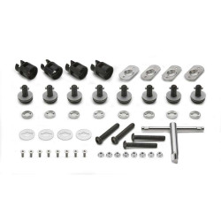 Kit fixation Givi 07RKIT pour supports valises Givi PL/PLO/PLX/PLCAM