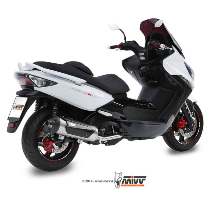 Complete line Mivv URBAN Inox (C.KY.0014.B) Kymco Xciting 500