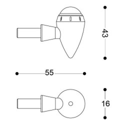 3-function motorcycle turn signals Barracuda S-LED 3 B-LUX  2
