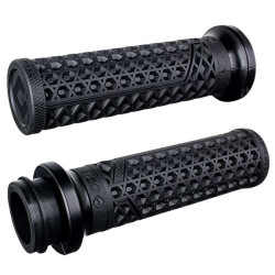 Poignées moto PushPull Harley Davidson ODI VANS Noir