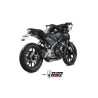 Ligne complète Mivv GP PRO Inox noir (Y.067.LXBP) Yamaha YZF-R125/MT-125