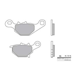 Plaquettes de frein sinter BREMBO 07SU31SD
