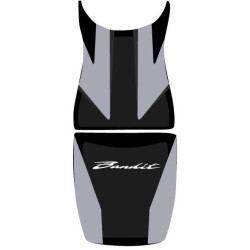 Saddle cover Bagster (2216D) Steel/Black/White Letters Suzuki 650 BANDIT 09-10