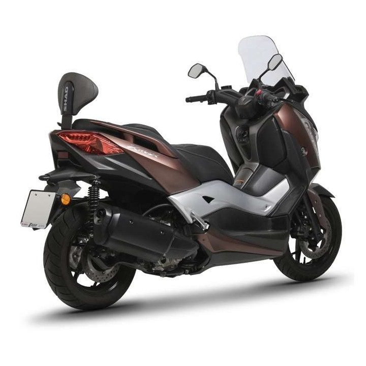 Shad Yamaha X-MAX 125/300/400 17- passenger backrest