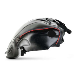 Tapis de réservoir Bagster noir/déco anthracite/rouge foncé (1646C) Honda CB1100 2015