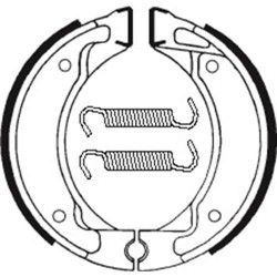 Brake jaws organic motorcycle Tecnium BA050
