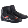 Baskets Alpinestars FASTER-3 RIDEKNIT Noir / Gris / Rouge