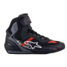 Baskets Alpinestars FASTER-3 RIDEKNIT Noir / Gris / Rouge