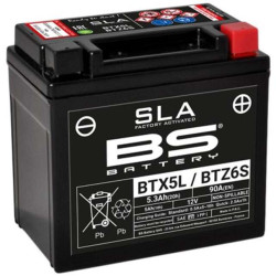 BS BTX5L/BTZ6S SLA (YTX5L/YTZ6S)