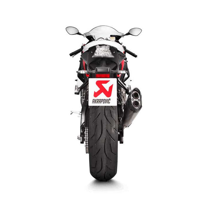 Akrapovic Titanium approved muffler BMW S1000RR 17-18