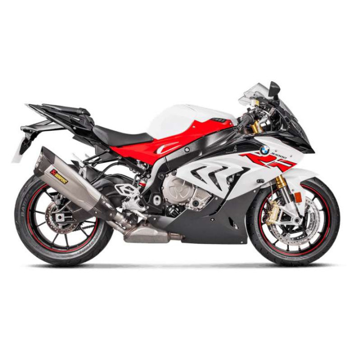 Akrapovic Titanium approved muffler BMW S1000RR 17-18
