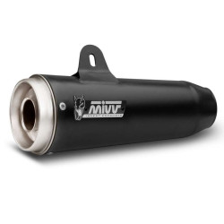 Silencer Mivv GHIBLI S Black (M.012.LGB) Moto Guzzi V7 III
