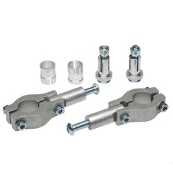 Kit de fixation droit BARKBUSTERS BSC-STD pour guidon 22mm 2