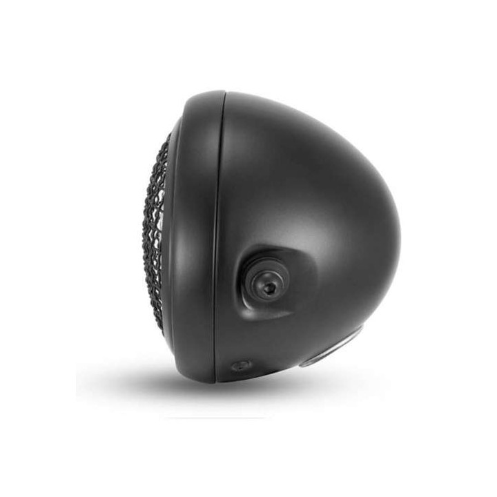 Phare moto Brazoline SCRAMBLER 2 noir mat 165mm
