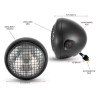Phare moto Brazoline SCRAMBLER 2 noir mat 165mm