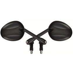 Motorcycle mirrors approved Bihr PEBBLE M10x125