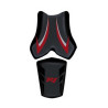 Housse de selle Bagster (2211B) Noir/Bordeaux Clair/Lettres Bordeaux Clair Yamaha YZF-R1 09