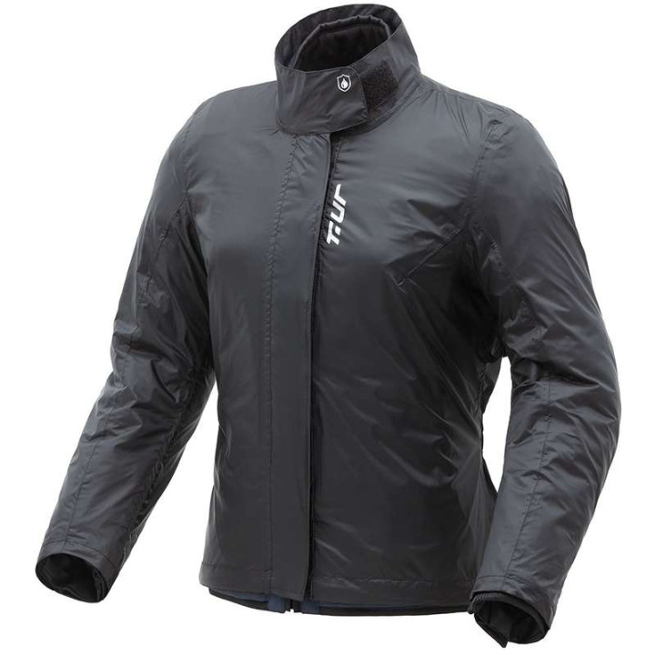 Women's T.UR TRANSFER HYDROSCUD Lady Black/Blue motorcycle jacket