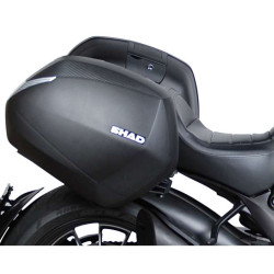 Kit suitcases Shad SH36 + 3P supports (D0DV14IF) Ducati Diavel 1200