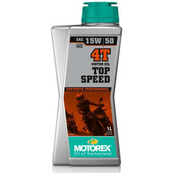 Huile moteur Motorex Top Speed 4T 15w50 1 litre