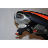 R&amp-G plate bracket (LP0047BK) Kawasaki ZX6R 07-08
