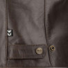 Blouson moto cuir femme Segura LADY LAXEY MARRON