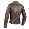 Blouson moto cuir femme Segura LADY LAXEY MARRON