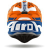 Casque moto cross Airoh AVIATOR 3 SPIN ORANGE