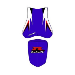Saddle cover Bagster (2201A) Blue/White/Red Suzuki GSX750R 08