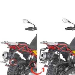 Givi MONOKEY luggage rack (PLOR8203MK) Moto Guzzi V85 TT