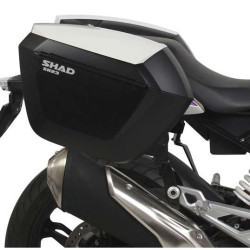 Kit suitcases Shad SH23 Black + 3P supports (W0G317IF) BMW G310GS/R
