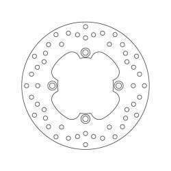 Disque de frein Brembo Série Oro 68B40780