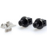 Puig 7271N Suzuki V-Strom 650 passenger footrest supports