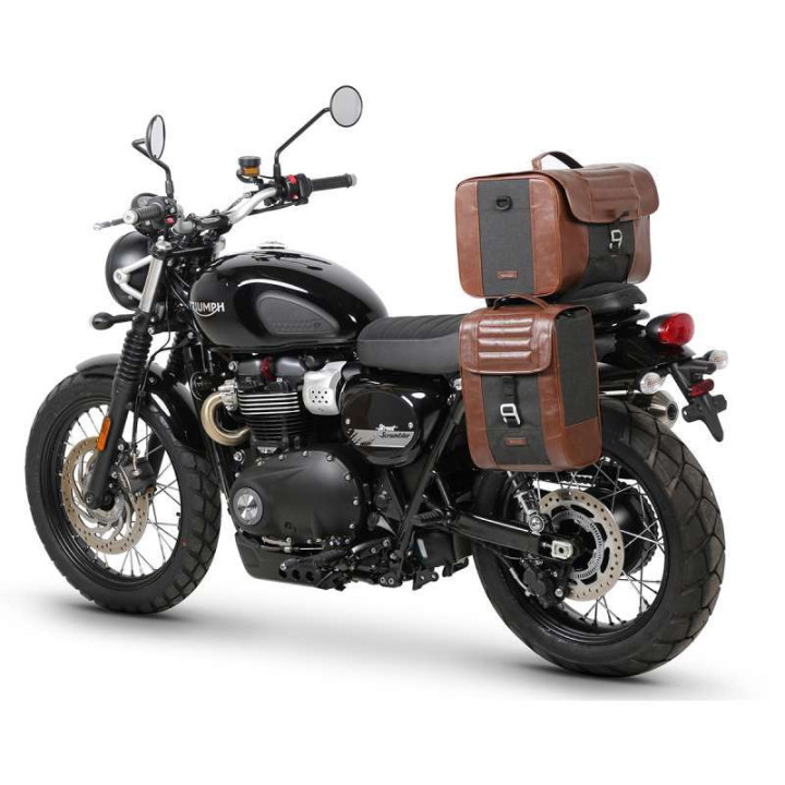Kit sacoche Shad SR38 + écarteur (T0ST98SR) Street Scrambler 900