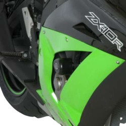 R&amp-G AERO protective pads Kawazaki ZX-10R/ZX-10 RR (CP0335BL)