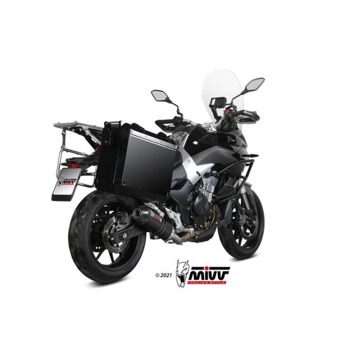 Silencieux homologué Mivv OVAL Carbone (VO.001.L3C) Voge Valico 500DS/X