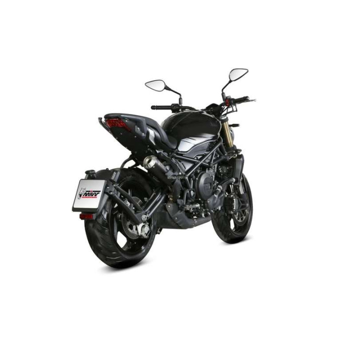 Silencieux Homologué Mivv X-M1 Inox noir (E.009.LC4B) Benelli 752S