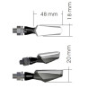 Clignotants moto leds Puig STICK ARRIÈRE (9555N)