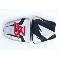 Saddle cover Bagster Silver/Black/Red Letters Suzuki GSX750R 97
