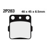 Plaquettes de frein sinter Nissin 2P-283ST