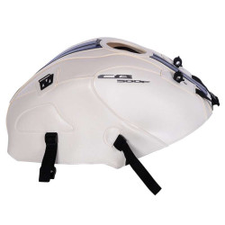 Tapis de réservoir Bagster blanc baltique (1711A) Honda CB500F