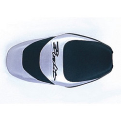 Housse de selle Bagster (2058C) Noir/Argent/Lettres Noires Suzuki GSF600 BANDIT 95-99